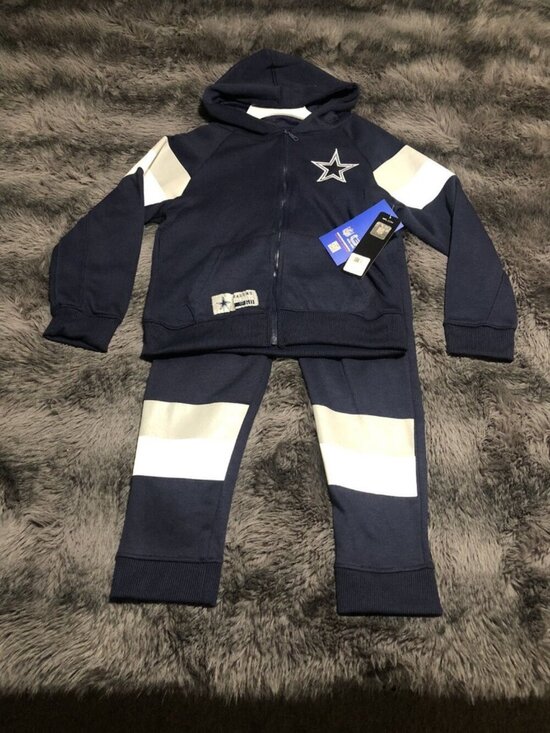 NFL Other - NFL Team Apparel Ultra game Unisex Kids Dallas Cowboys Sweatsuit Set Size 14-16